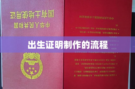 奈曼旗出生证明制作的流程